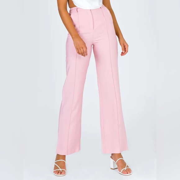 Princess Polly Kirstyn Pleated Dress Pants - Picture 1 of 5
